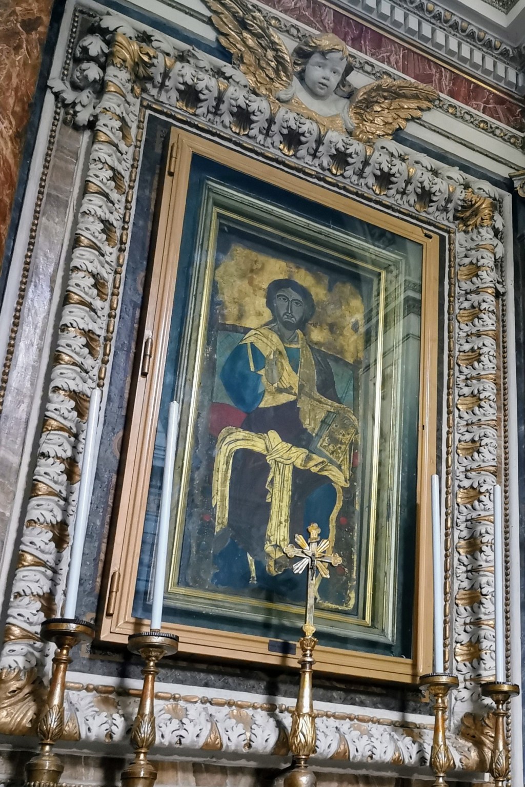 Cristo Pantocrátor en la Catedral María Asunta, Sutri