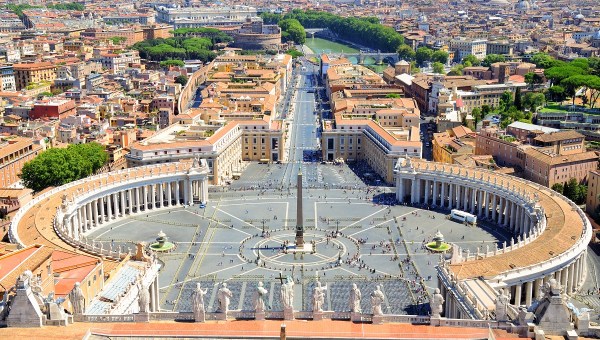 St Peter's Square at the Vatican