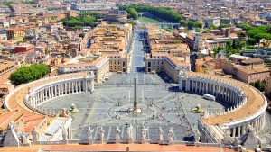 St Peter's Square at the Vatican
