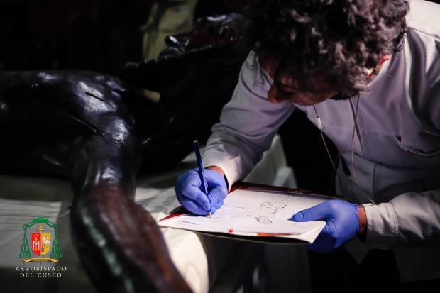 Señor de los Temblores restauración