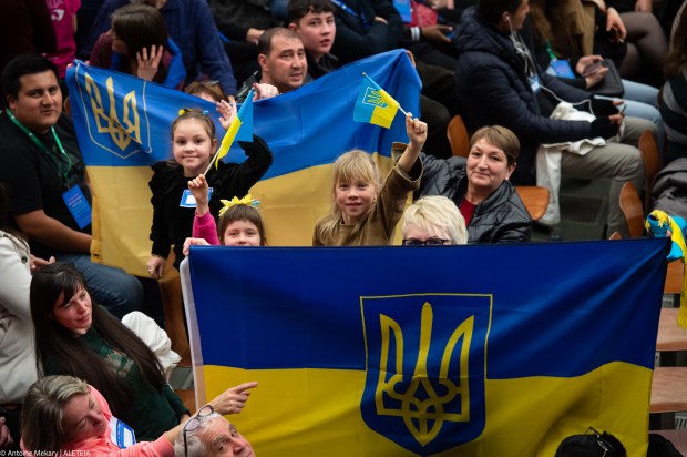 Audiencia del Papa Francisco a los refugiados que llegaron bajo el programa de corredores humanitarios