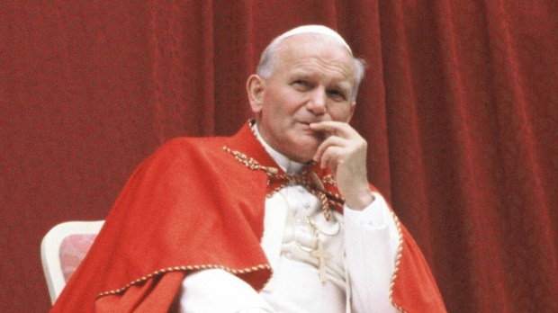 papież Jan Paweł II w Kalwarii Zebrzydowskiej podczas pierwszej pielgrzymki do Polski w roku 1979