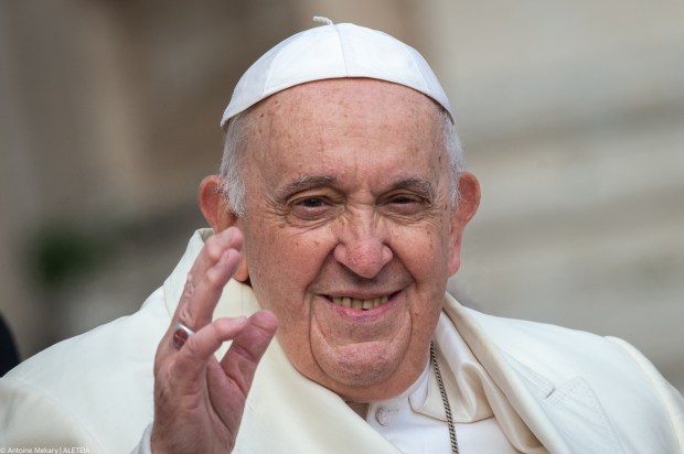 Pope Francis during his weekly general audience - April 19-2023