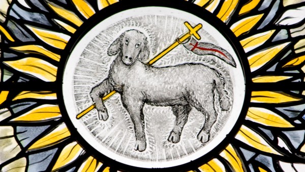 Baranek z chorągwią - symbol zmartwychwstałego Chrystusa