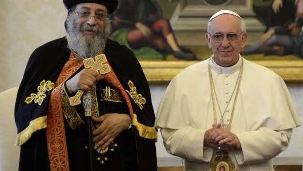 Papież Franciszek i Tawadros II