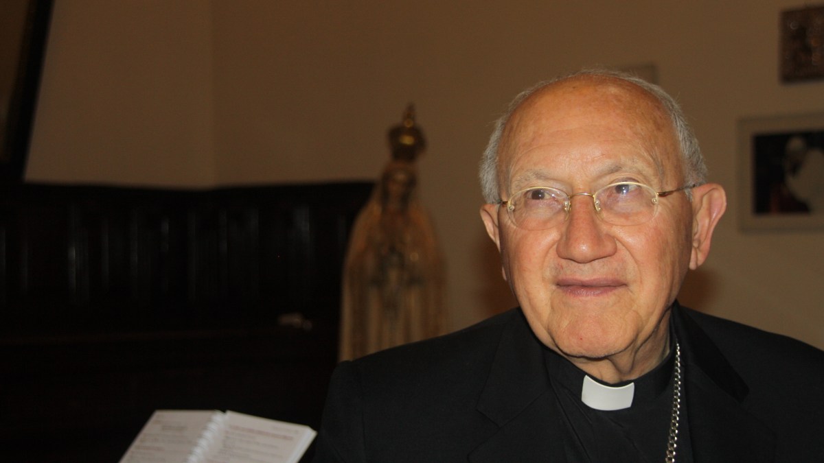Aldo Cavalli, visitador del Papa en Medjugorje