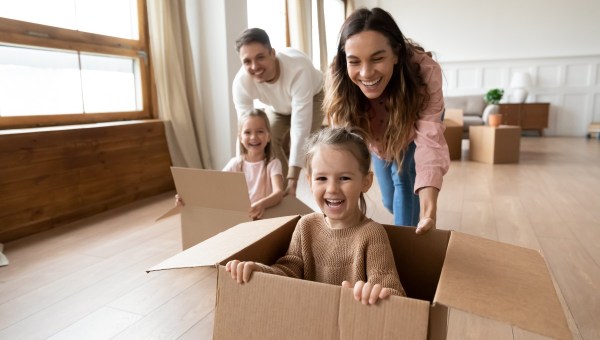 Déménagement avec des enfants