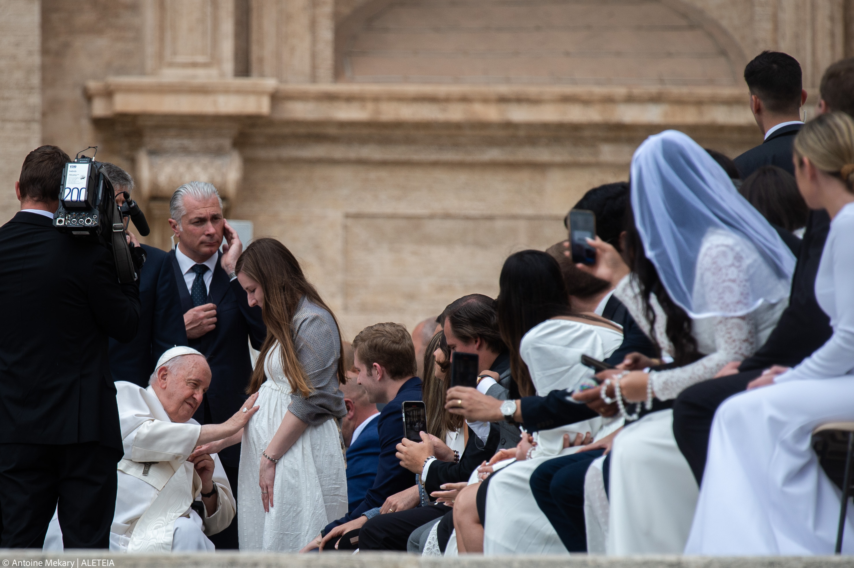 Audiencia del Papa con embarazadas, parejas y niños el 3 de mayo de 2023