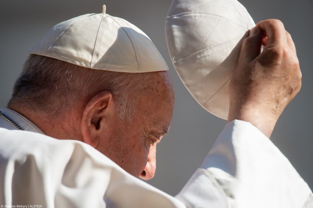 Pope Francis during his weekly general audience June 07 2023