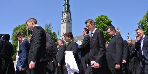 Peregrinación de seminaristas polacos