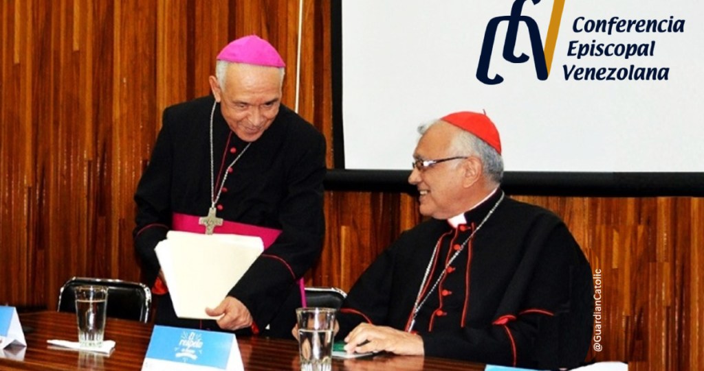 Cardenal Porras y Mons Diego Padron en 2017