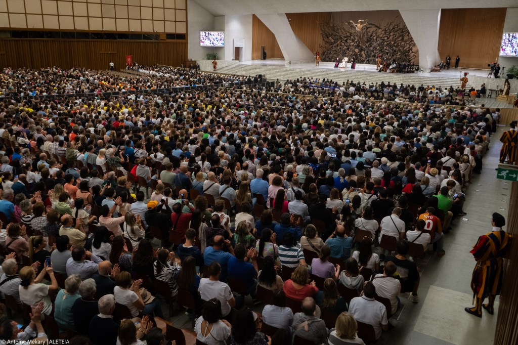 Pope Francis Audience Paul VI Hall August 30 2023