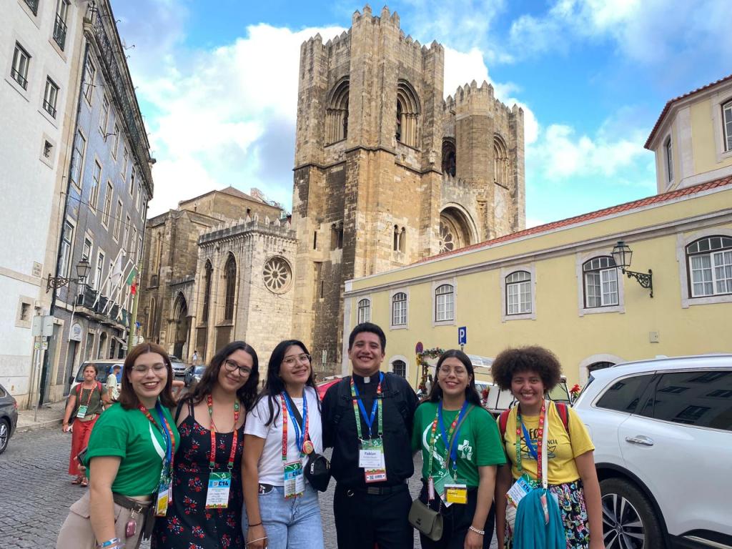 Jóvenes peregrinos de México en la JMJ de Lisboa