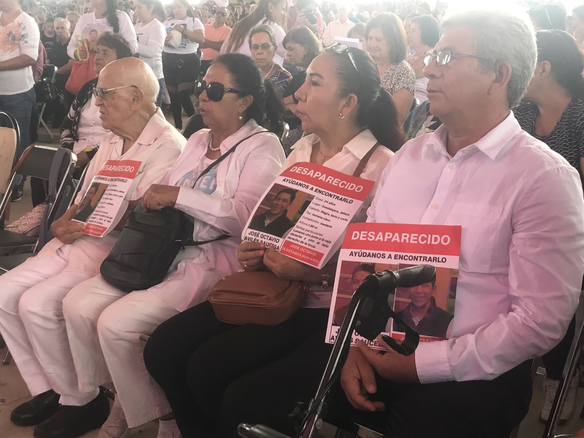 Misa por los desaparecidos en Guadalajara Santuario de los mártires