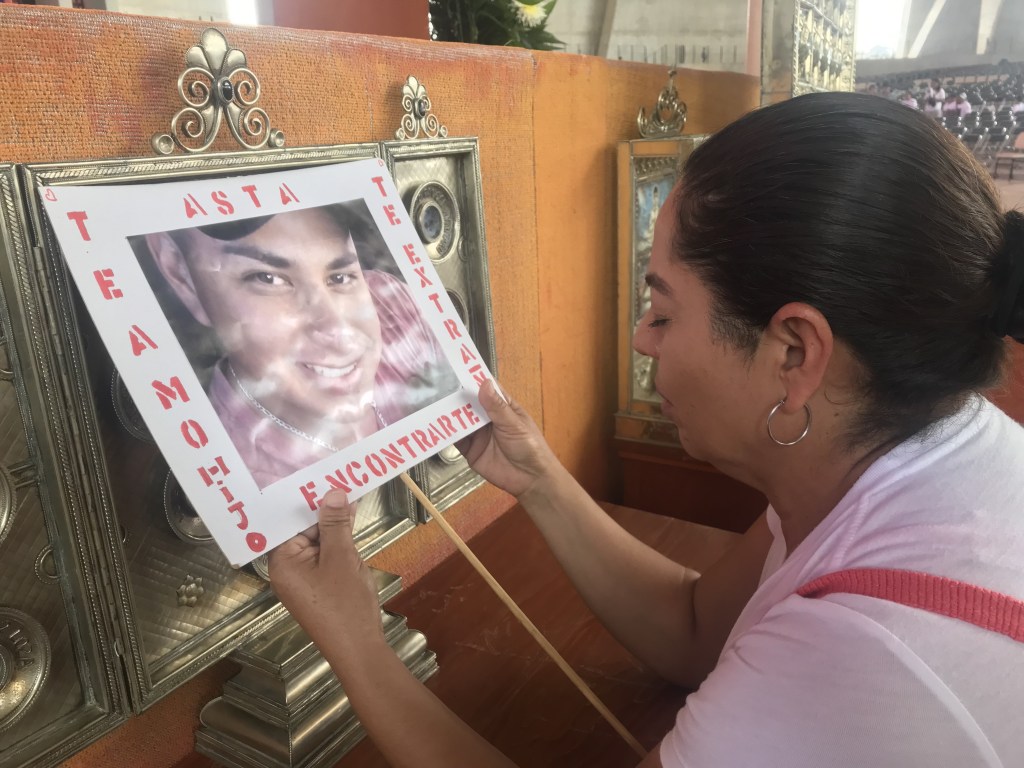 Misa por los desaparecidos en Guadalajara Santuario de los mártires