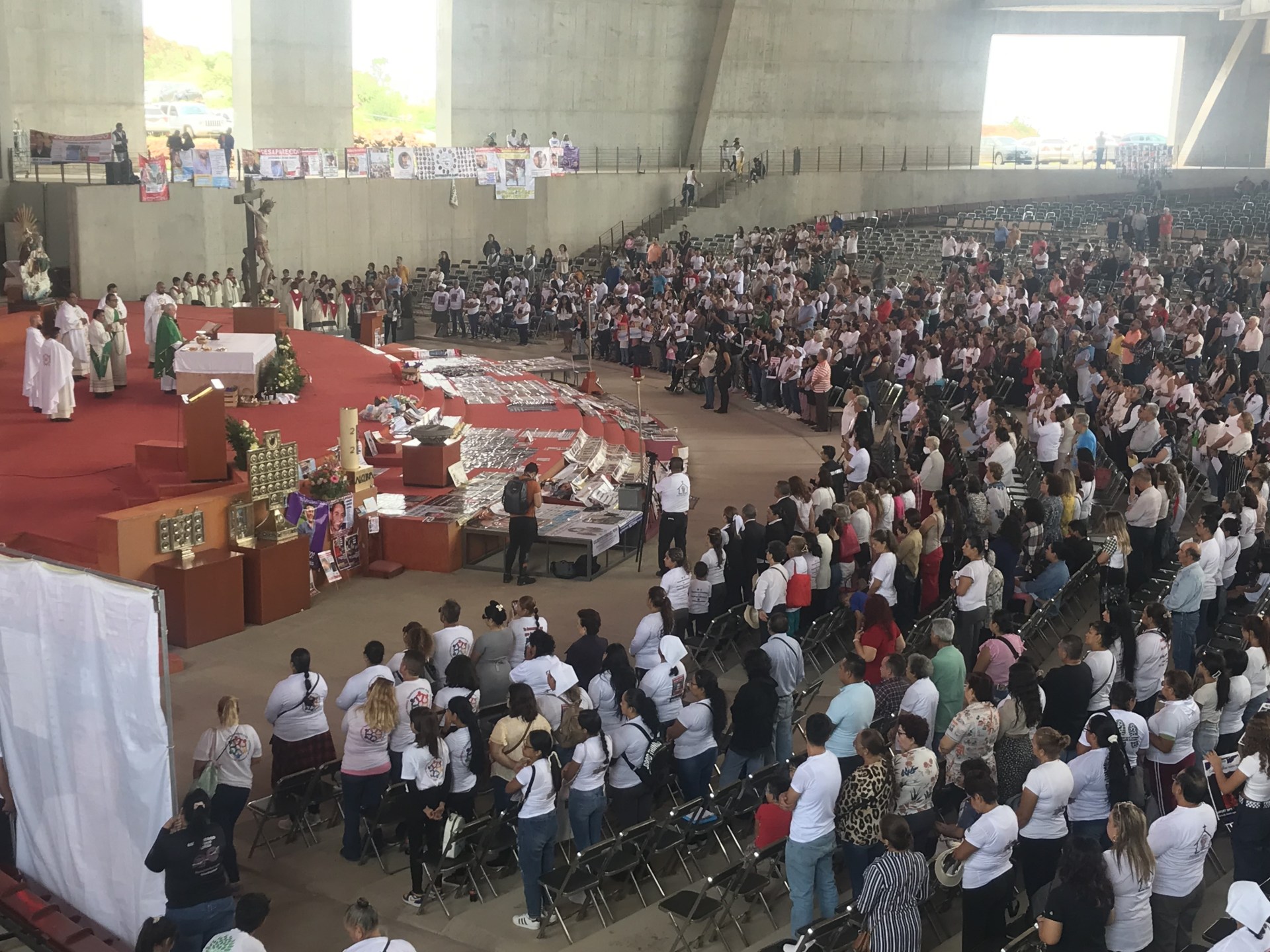 Misa por los desaparecidos en Guadalajara Santuario de los mártires