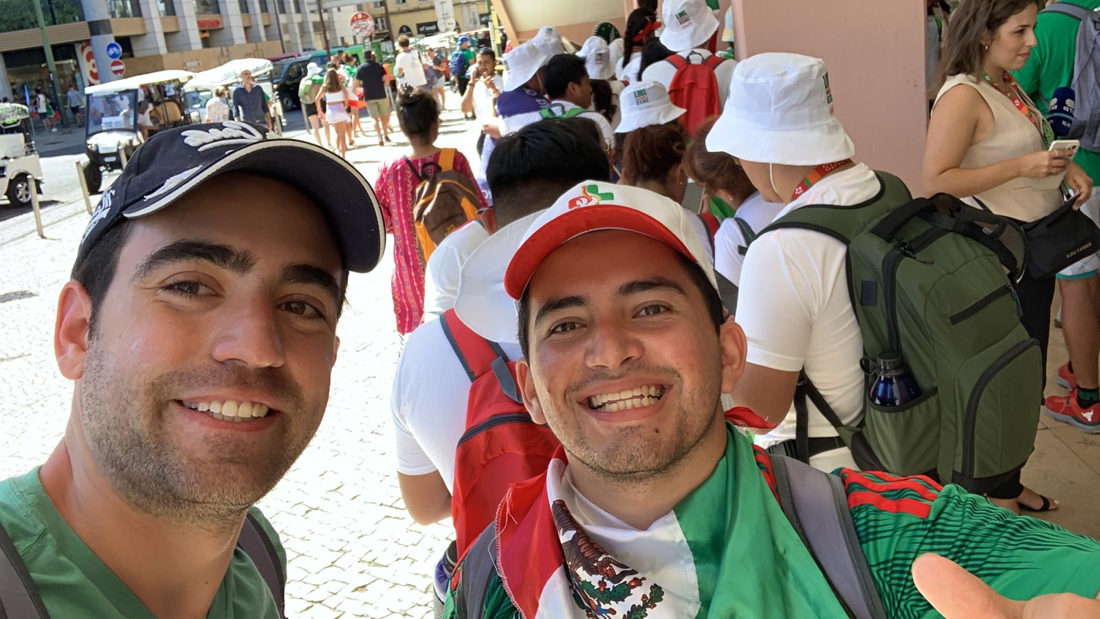 Mexicanos en la JMJ de Lisboa