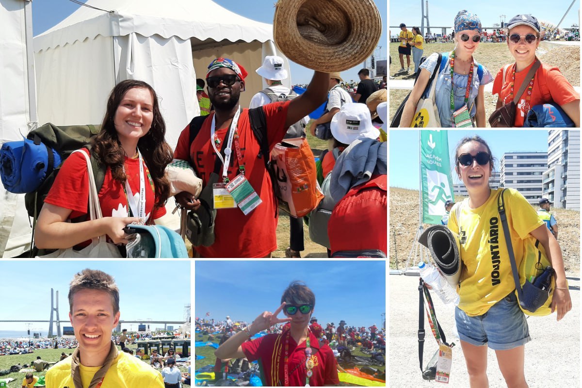 Jóvenes en JMJ de Lisboa 2023