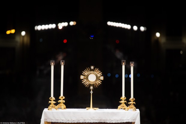Eucharistic Adoration prayer St Peter's Square