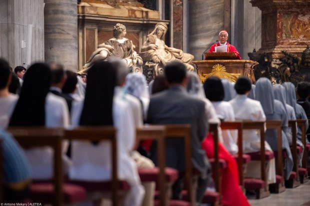 mass in St. Peter's Basilica on the occasion of the unveiling of the statue of St. Andrew Kim Tae-gon, the first Korean-born Catholic priest