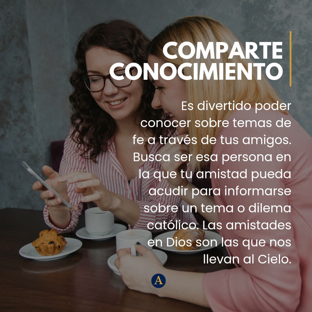 Comparte conocimiento