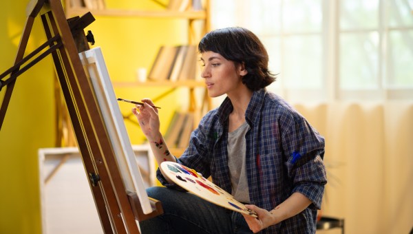 Pintura pintar hobby