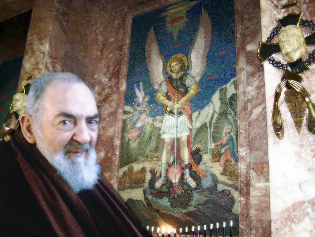 Padre Pio e São Miguel