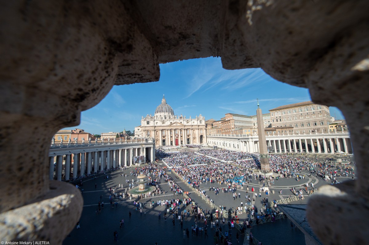 Pope Francis leads a mass on the opening day of the 16th Ordinary General Assembly of the Synod of Bishops 2023