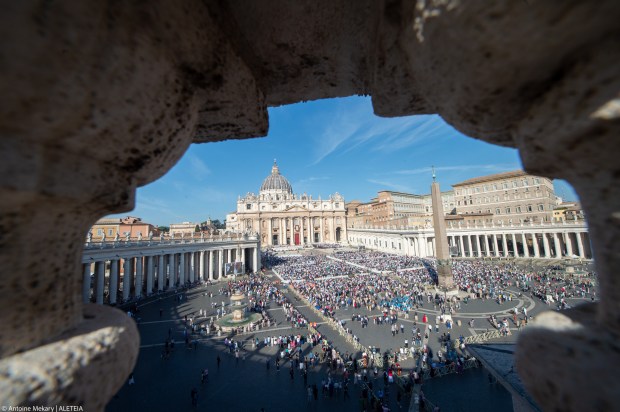 Pope Francis leads a mass on the opening day of the 16th Ordinary General Assembly of the Synod of Bishops 2023