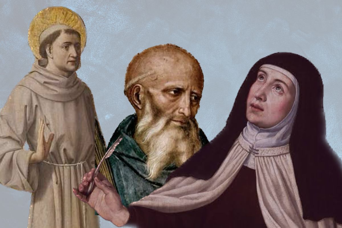 Santos contemplativos