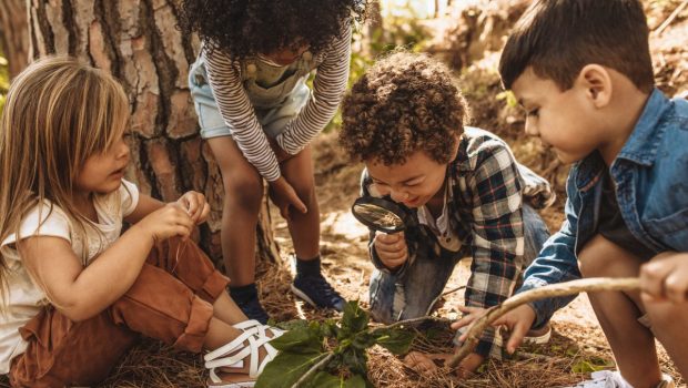 children-forest-nature