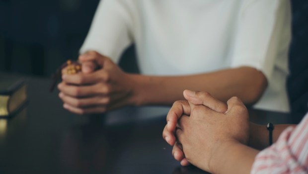 Catholic pray and hope for peace