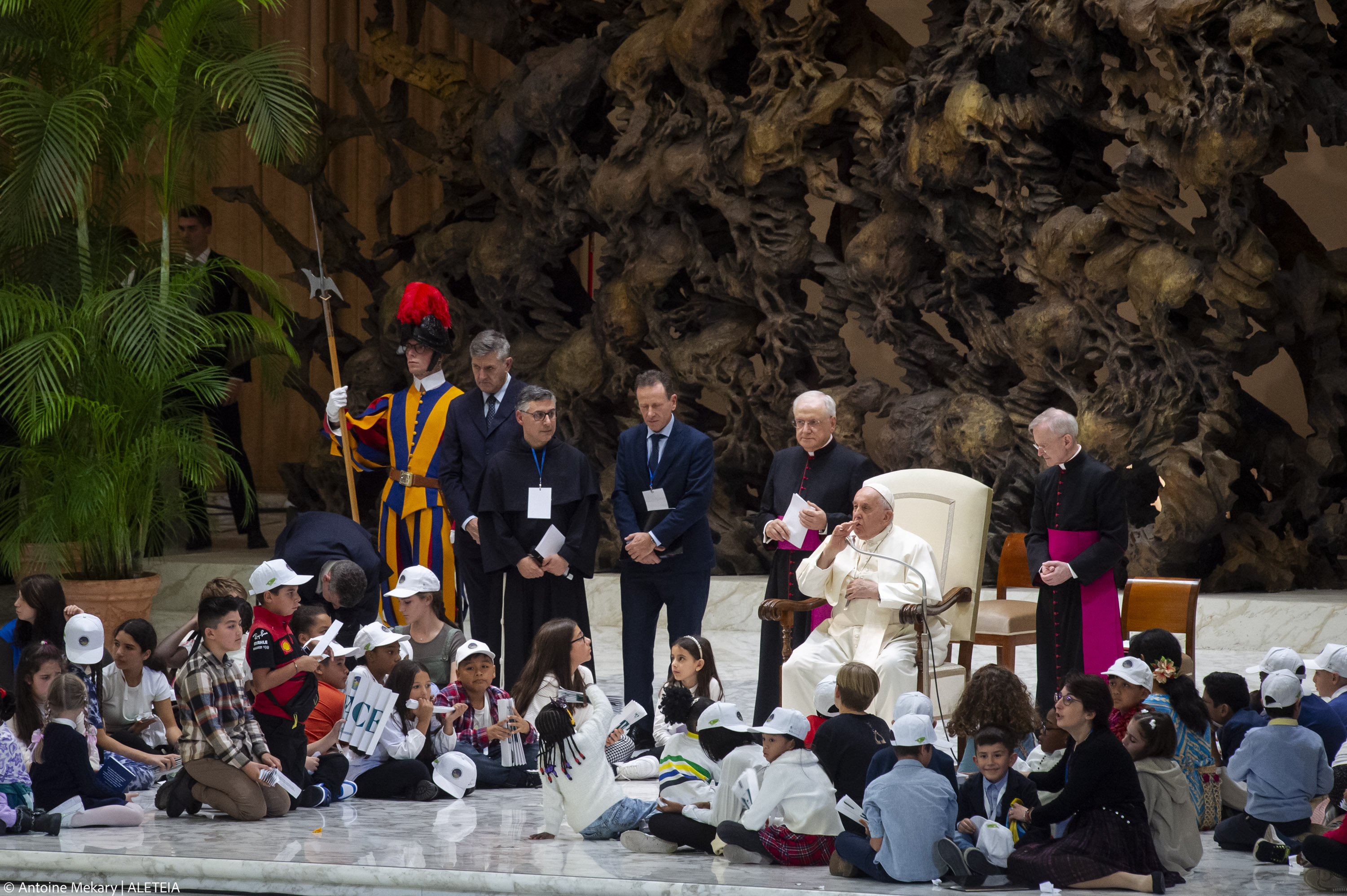 Encuentro de 7 mil niños con el Papa