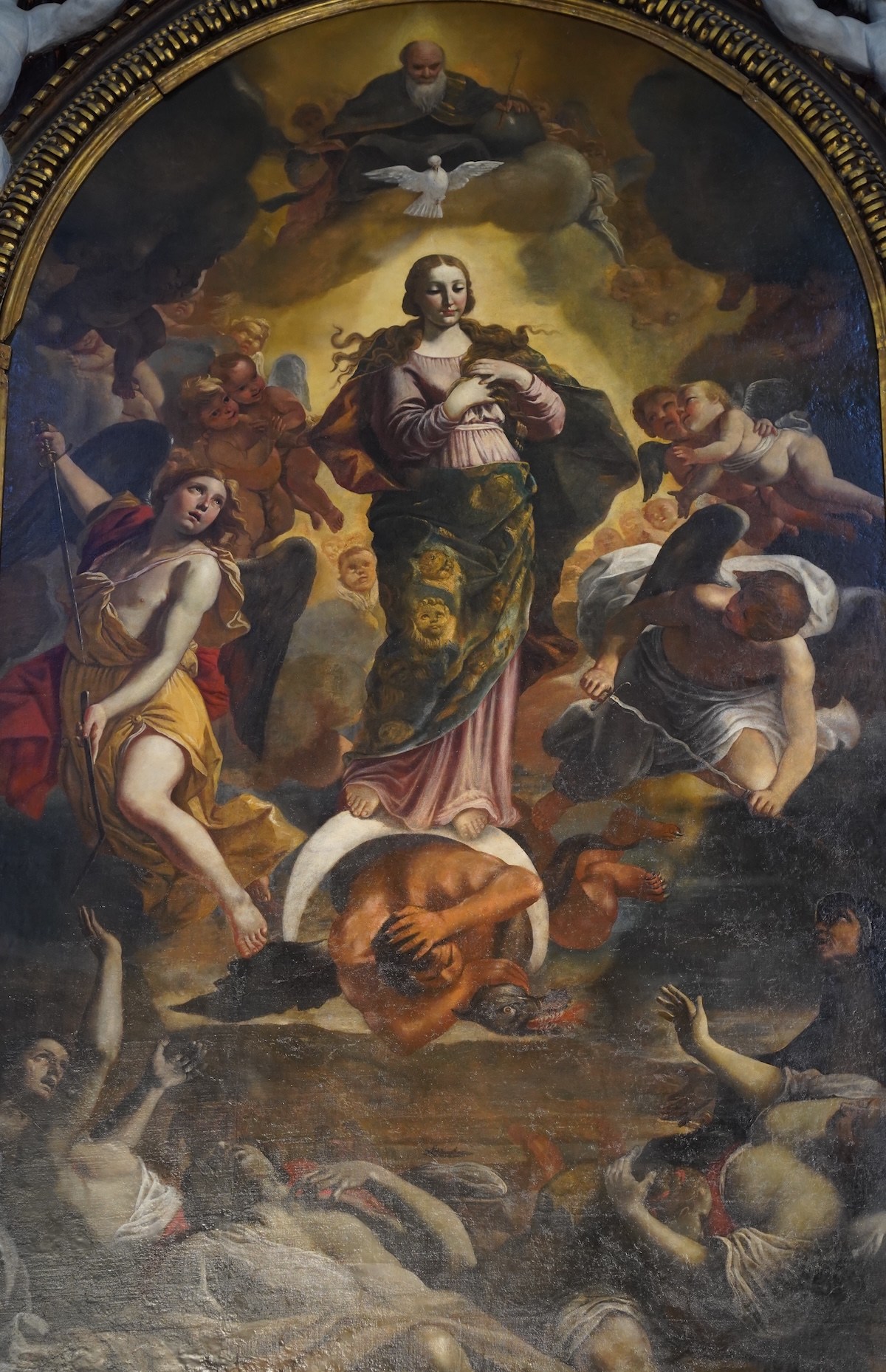 Malta Immacolata concezione Mary devil Satan