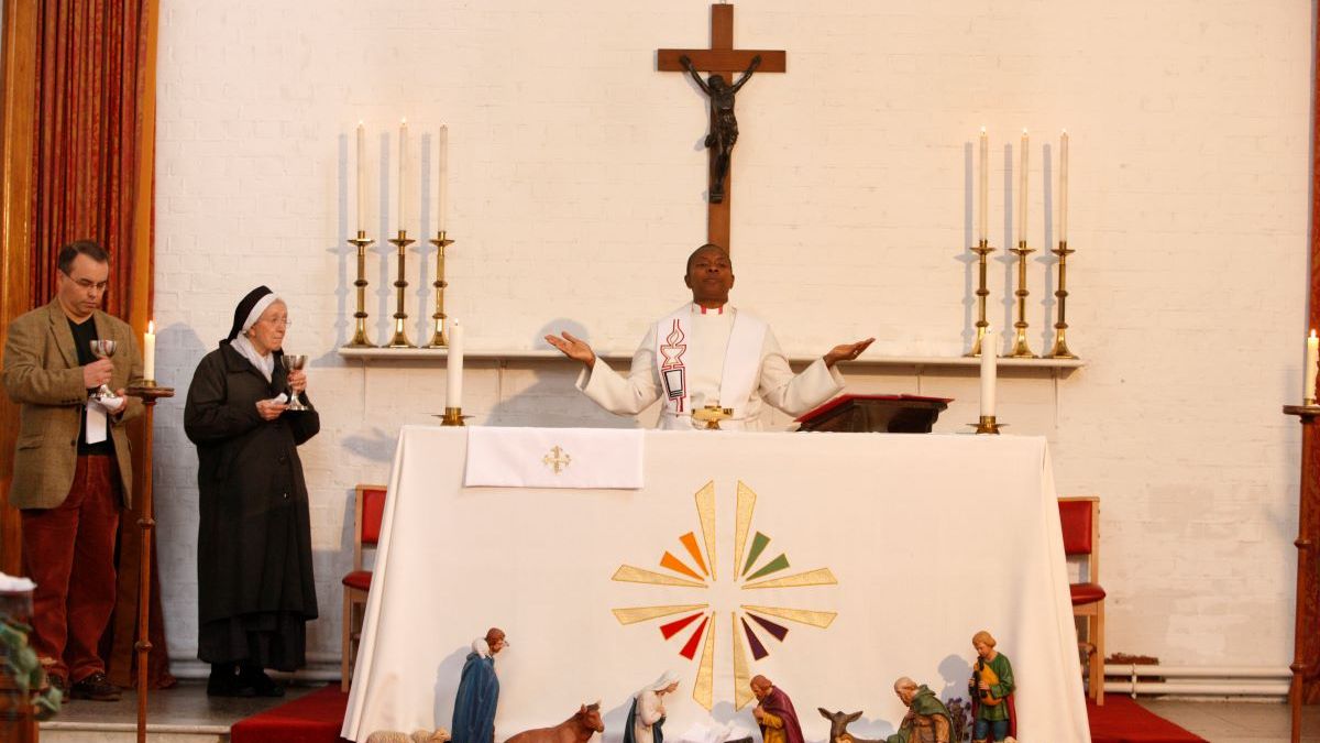 Christmas mass