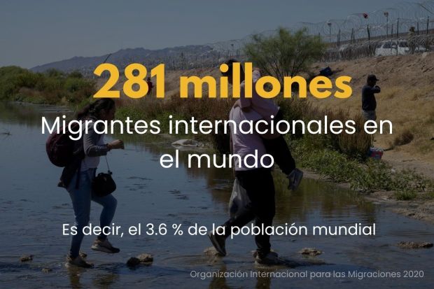 Cifras de migración en México y Estados Unidos