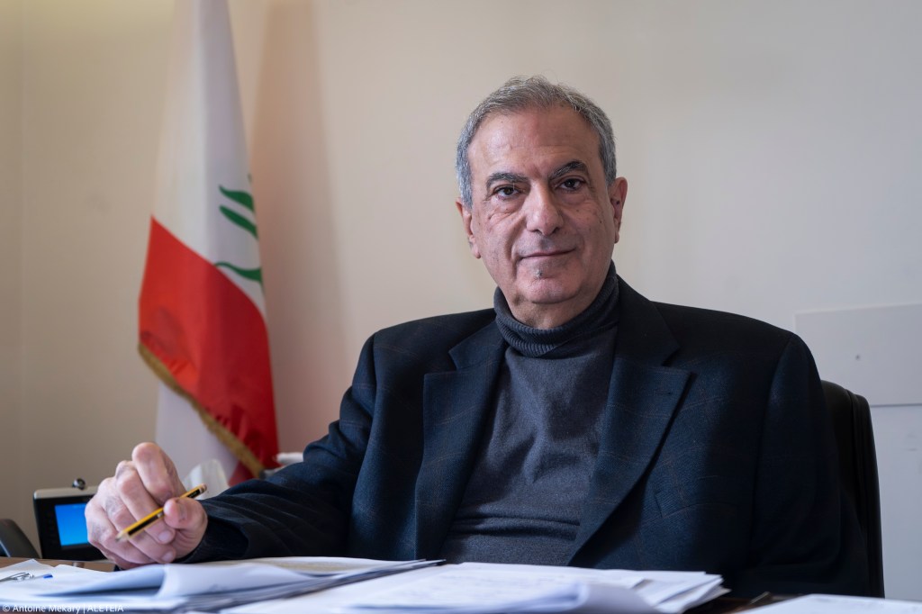 Farid el Khazen the Lebanese ambassador to the Holy See