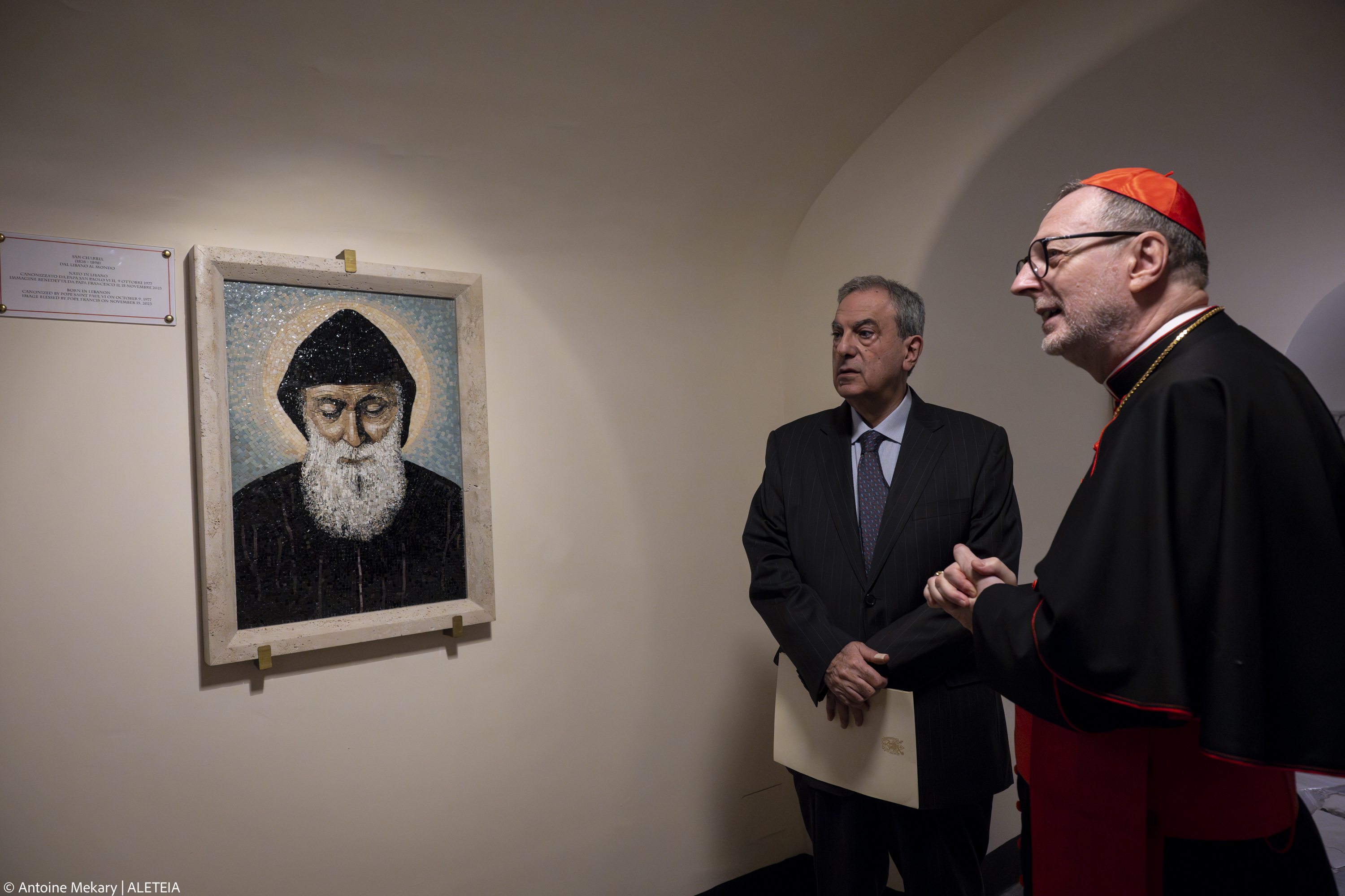 Un lugar para san Charbel en Vaticano