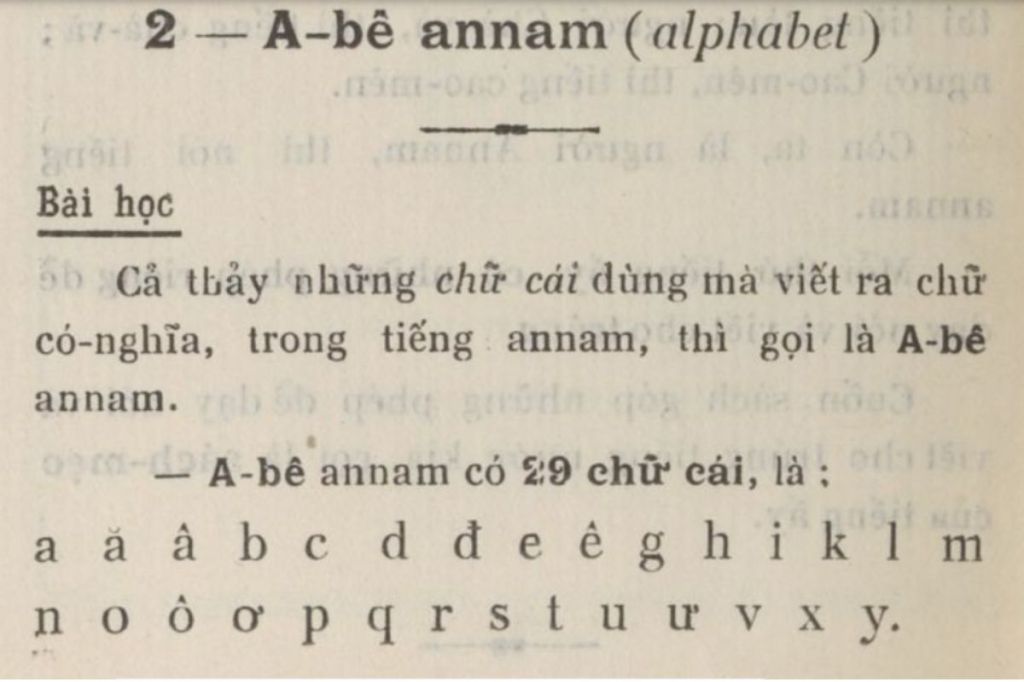 alfabeto vietnamita jesuitas