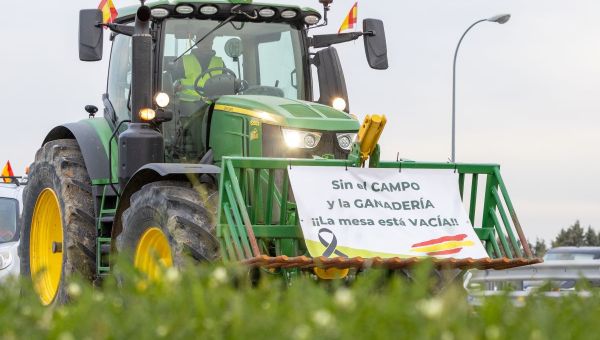 Protesta de agricultores
