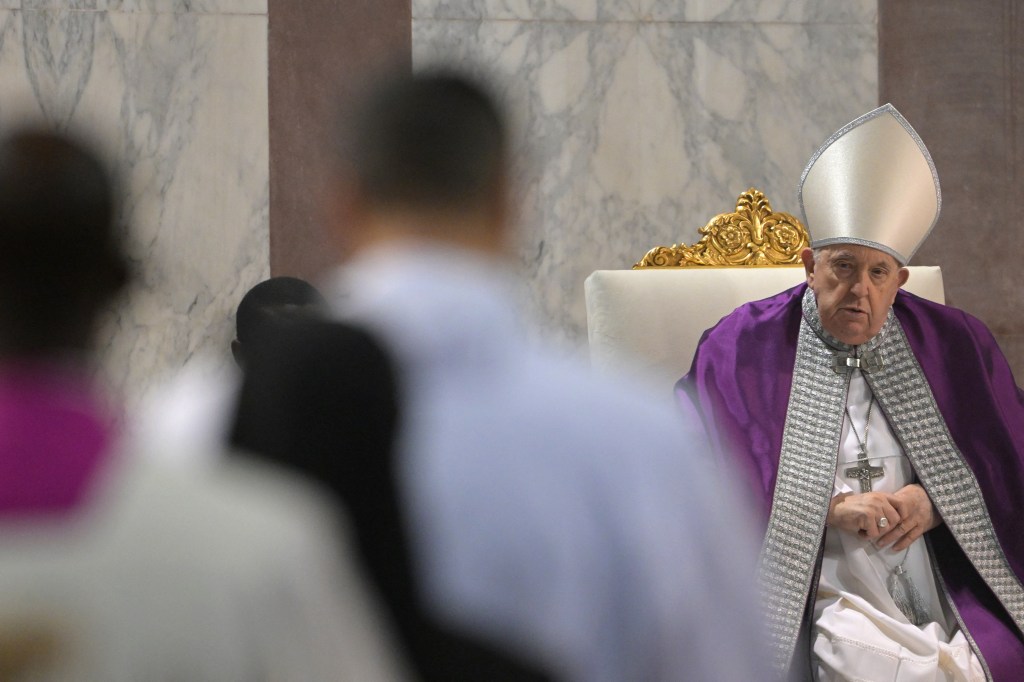 Pope Francis Ash Wednesday February 14 2024 Saint Sabina in Rome