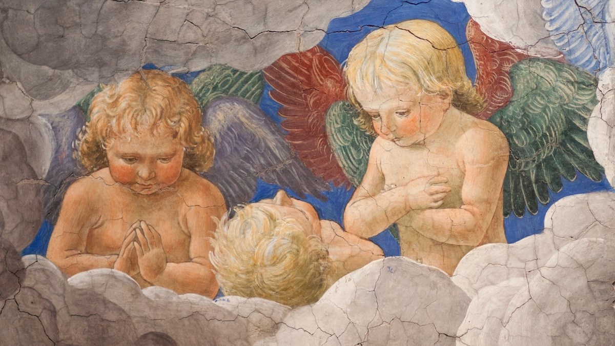Cherubs fresco