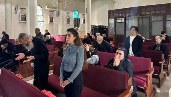 guerre gaza messe chrétiens