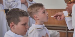 La Sagrada Comunión no es para los más santos