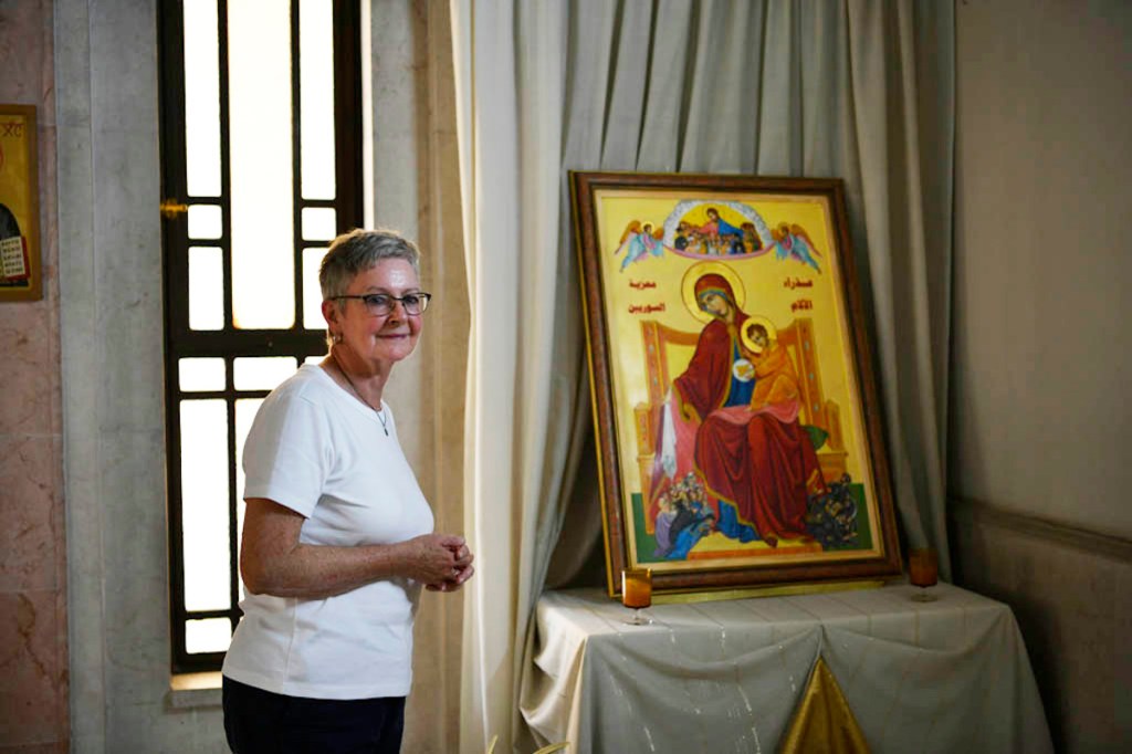 AID TO THE CHURCH IN NEED'S Regina Lynch IN ALEPPO, SYRIA