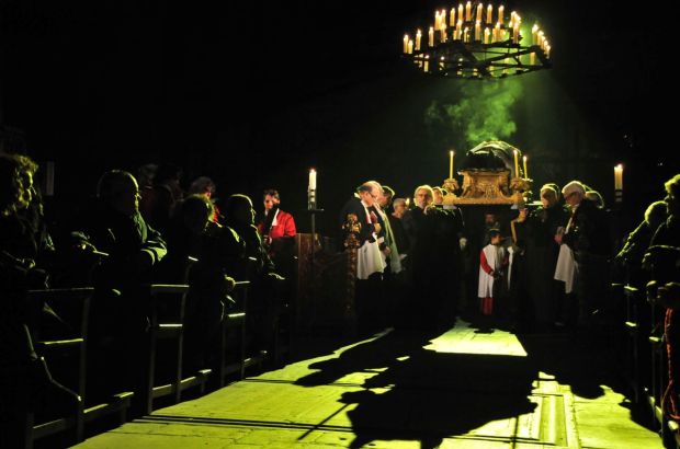 representación teatral