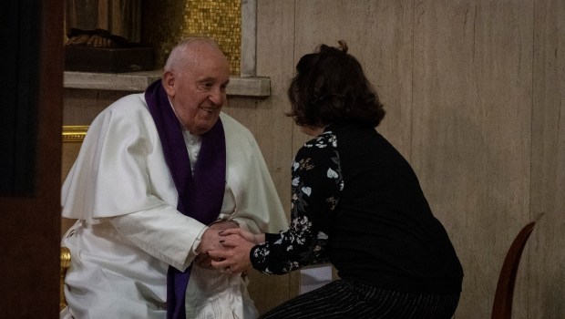 Pope Francis presides over the opening of the upcoming 24 hours for the Lord