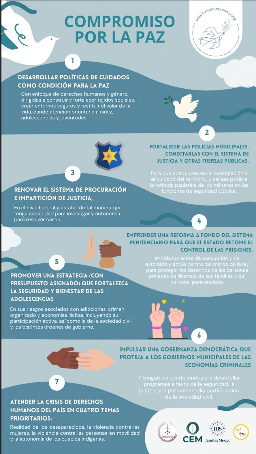 Candidatos a la presidencia de México firman Compromiso por la paz ante ...