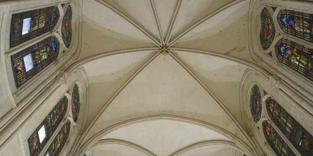 El interior de Notre-Dame en todo su esplendor