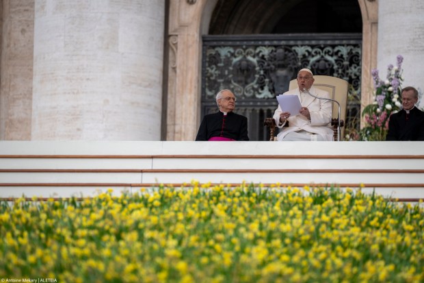 El Papa Francisco explica cómo es el hombre justo en su audiencia